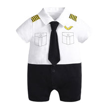 Load image into Gallery viewer, Baby Romper Gentleman Baby Jumpsuit