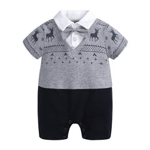 Load image into Gallery viewer, Baby Romper Gentleman Baby Jumpsuit