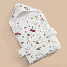 Load image into Gallery viewer, Cotton Gauze Blanket Hooded Keep Warm