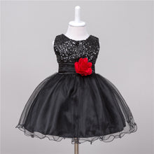 Load image into Gallery viewer, Baby Sequin Dress Flower Girl Wedding Princess Dress