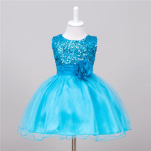 Load image into Gallery viewer, Baby Sequin Dress Flower Girl Wedding Princess Dress