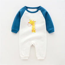 Load image into Gallery viewer, Fashion Cute Cotton Long-sleeved Thin Baby Clothes One-piece