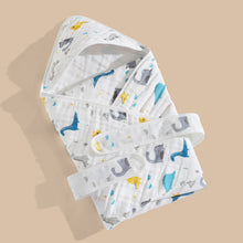 Load image into Gallery viewer, Cotton Gauze Blanket Hooded Keep Warm