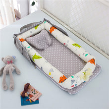 Load image into Gallery viewer, Cotton Portable Baby Crib Newborn Foldable