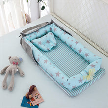 Load image into Gallery viewer, Cotton Portable Baby Crib Newborn Foldable