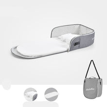 Load image into Gallery viewer, Baby Crib Multifunctional Folding Newborn Bed