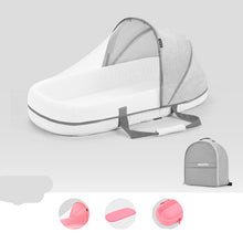 Load image into Gallery viewer, Baby Crib Multifunctional Folding Newborn Bed