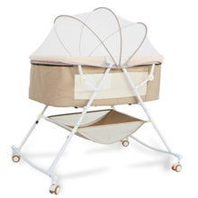 Load image into Gallery viewer, Crib newborn multifunctional comfort baby baby portable baby shaker foldable European cradle bed

