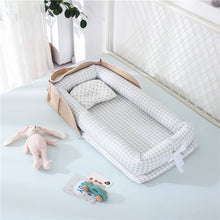 Load image into Gallery viewer, Cotton Portable Baby Crib Newborn Foldable