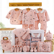 Load image into Gallery viewer, Baby Full Moon Gift Baby Clothes Newborn Gift Box 18 Pieces Set Newborn Baby Clothes Combed Cotton