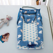 Load image into Gallery viewer, Cotton Portable Foldable Baby Bed