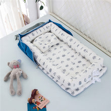 Load image into Gallery viewer, Cotton Portable Baby Crib Newborn Foldable