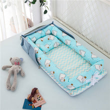 Load image into Gallery viewer, Cotton Portable Baby Crib Newborn Foldable