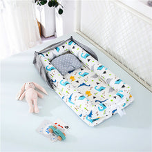 Load image into Gallery viewer, Cotton Portable Baby Crib Newborn Foldable
