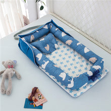 Load image into Gallery viewer, Cotton Portable Baby Crib Newborn Foldable