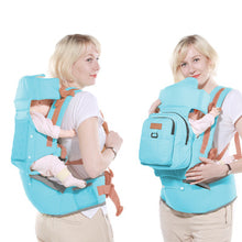 Load image into Gallery viewer, Multifunctional single shoulder waist stool baby sling baby sit stool Baoyao newborn children holding infant stool with waist bag
