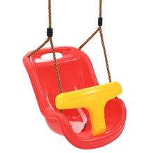Load image into Gallery viewer, Infant swing with PP safety belt Red
