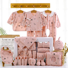 Load image into Gallery viewer, Baby Full Moon Gift Baby Clothes Newborn Gift Box 18 Pieces Set Newborn Baby Clothes Combed Cotton
