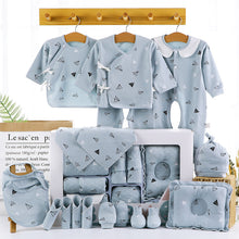 Load image into Gallery viewer, Baby Full Moon Gift Baby Clothes Newborn Gift Box 18 Pieces Set Newborn Baby Clothes Combed Cotton