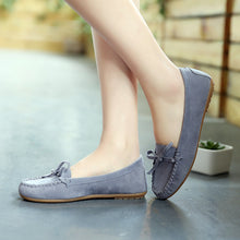 Load image into Gallery viewer, Flat Bottom Low-top Single Shoes Round Toe Peas Shoes Pregnant Women Shoes