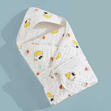 Load image into Gallery viewer, Cotton Gauze Blanket Hooded Keep Warm
