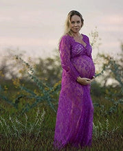 Load image into Gallery viewer, Sexy perspective lace dress, pregnant women&#39;s skirts,
