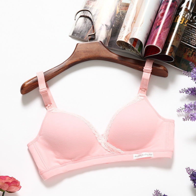 Cross-type Breastfeeding Bra, No Steel Ring