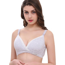 Load image into Gallery viewer, Cross-type Breastfeeding Bra, No Steel Ring

