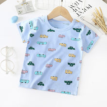 Load image into Gallery viewer, Children&#39;s Short-sleeved T-shirt cotton Baby Half-sleeved Bottoming Shirt
