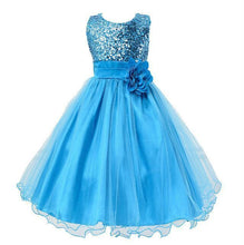 Load image into Gallery viewer, Baby Sequin Dress Flower Girl Wedding Princess Dress
