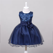 Load image into Gallery viewer, Baby Sequin Dress Flower Girl Wedding Princess Dress

