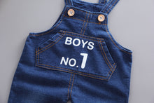 Load image into Gallery viewer, Baby boy overalls
