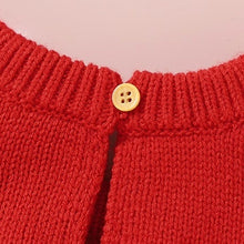 Load image into Gallery viewer, Baby Knitted Jumpsuit Spring And Autumn Elk Cute New Year Romper
