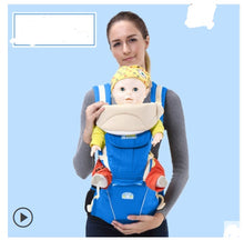 Load image into Gallery viewer, Baby sling waist stool front holding multi-function baby
