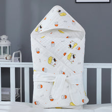 Load image into Gallery viewer, Cotton Gauze Blanket Hooded Keep Warm
