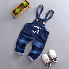 Load image into Gallery viewer, Baby boy overalls
