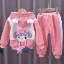 Load image into Gallery viewer, Fleece Thickening Boy Baby Suit Baby Boy Sweater Tide
