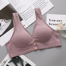 Load image into Gallery viewer, New Nursing Bra Pregnant Women Underwear Maternity Breastfeeding Bra
