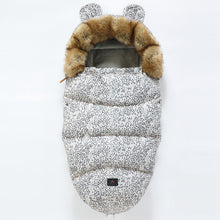 Load image into Gallery viewer, Winter Sleeping Bags Envelope Newborn Baby Stroller Pad
