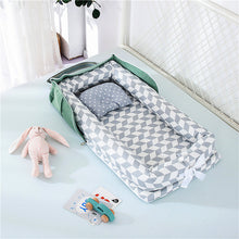 Load image into Gallery viewer, Cotton Portable Foldable Baby Bed
