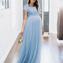 Load image into Gallery viewer, Chiffon dress for pregnant women
