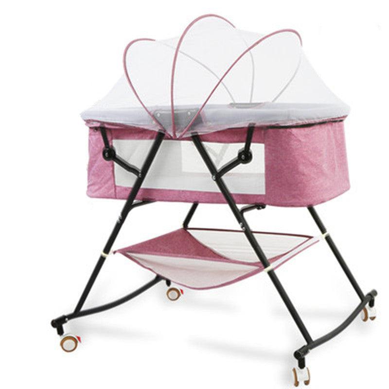 Crib newborn multifunctional comfort baby