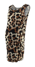 Load image into Gallery viewer, Leopard Dress Summer Sleeveless Pregnant Women
