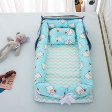 Load image into Gallery viewer, Cotton Portable Foldable Baby Bed
