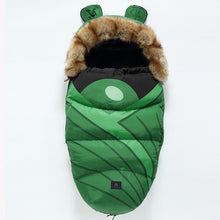 Load image into Gallery viewer, Winter Sleeping Bags Envelope Newborn Baby Stroller Pad

