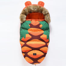 Load image into Gallery viewer, Winter Sleeping Bags Envelope Newborn Baby Stroller Pad
