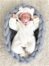 Load image into Gallery viewer, Baby Basket Knitted Baby Nest Newborn Nest Thick Wire Basket
