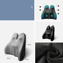 Load image into Gallery viewer, Ledou Waist Cushion Office Lumbar Memory Foam Pillow
