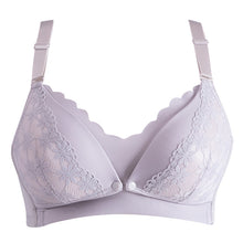 Load image into Gallery viewer, Thin Front Button Maternity Nursing Bra Pregnancy Underwear
