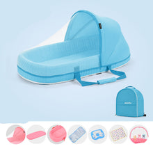 Load image into Gallery viewer, Baby Crib Multifunctional Folding Newborn  Bed
